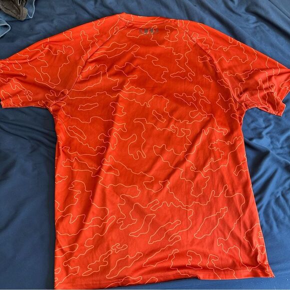 Under Armour Orange Short Sleeve Tee LG - Picture 5 of 7